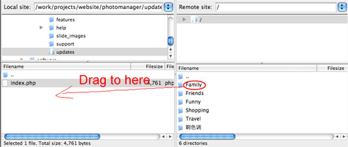 Dateien aus FE File Explorer herunterladen