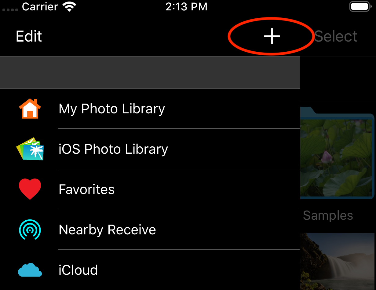 Adding an external location