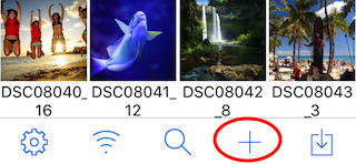 在 Photo Manager Pro 中选择要导入的照片