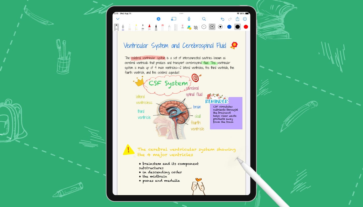 UltraNotes notes displayed on an iPad and Mac